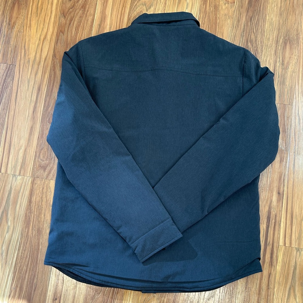 Men's Western Rise AirLoft Shirt Jacket Charcoal - Picture 4 of 10